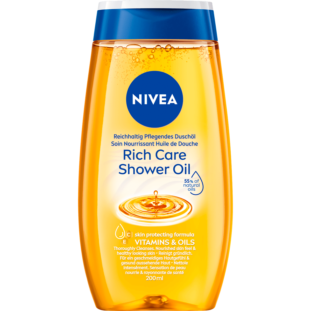 NIVEA Hydraterende & Verzorgende Doucheolie 200 ML