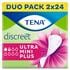 TENA Discreet Ultra Mini Plus Incontinentie Inlegkruisjes Duopack 2x24 stuks