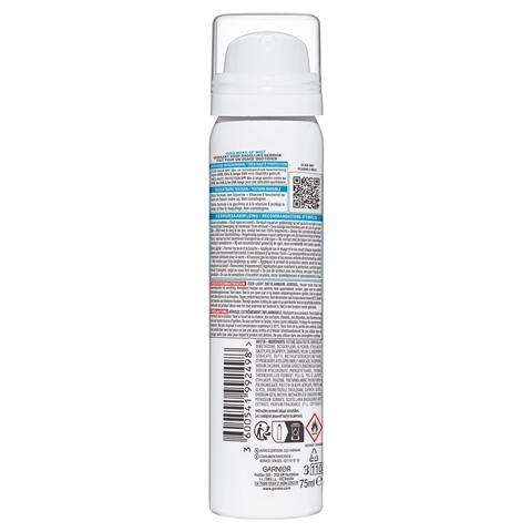 Garnier Ambre Solaire Over Make-up Super UV Mist SPF50 met Glycerine, Vitamine E en Hyaluronzuur 75ml