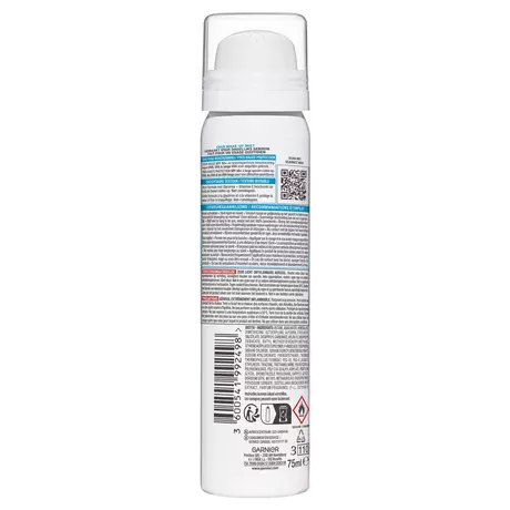 Garnier Ambre Solaire Over Make-up Super UV Mist SPF50 met Glycerine, Vitamine E en Hyaluronzuur 75ml