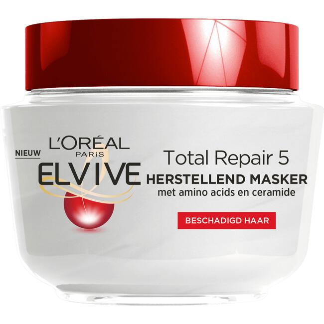 Mijlpaal Verscheidenheid Onafhankelijk L'Oréal Paris Elvive Total Repair Haarmasker 300 ML 300 ML | Etos