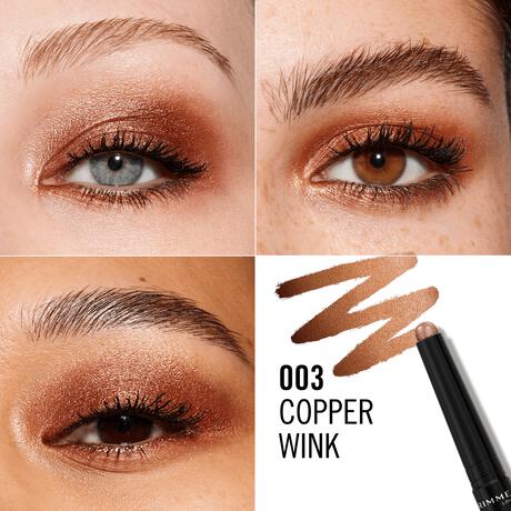 Rimmel London Wonder'last Oogschaduw Stick 003 Copper Wink 1.64 G