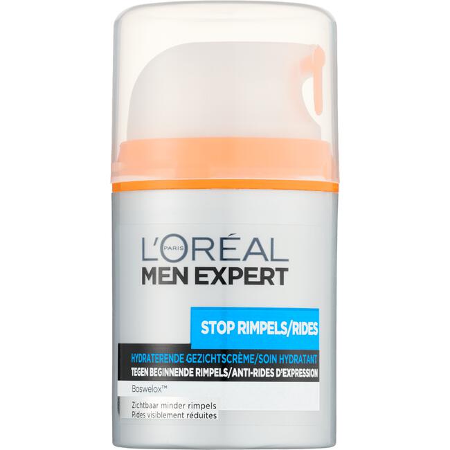 L'Oréal Paris Men Expert Stop Rimpels Hydraterende Gezichtscrème 50 ML