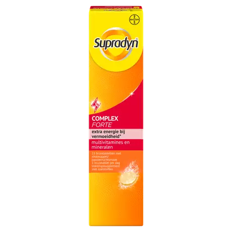 Supradyn Complex Forte Multivitamine Extra Energie Bruistabletten 15 stuks