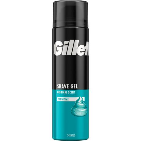 Gillette Classic Sensitive Scheergel Gevoelige Huid 200 ML