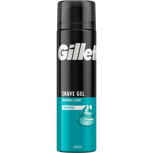 Gillette Classic Sensitive Scheergel Gevoelige Huid 200 ML