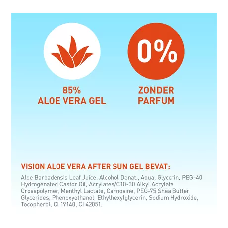Vision After Sun Aloë Vera Gel 180 ML