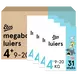 Etos Woezel & Pip Luiers Maxi+ Maat 4+ 9-20 kg Megabox 124 stuks