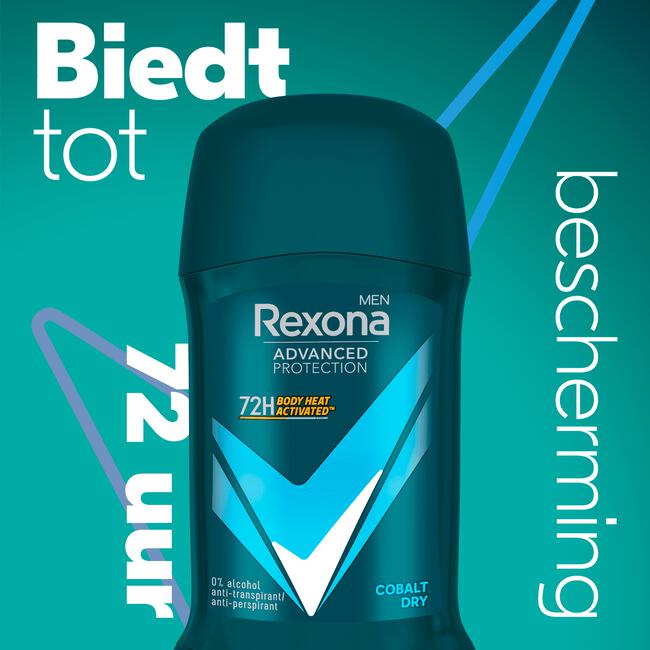 Rexona Men Advanced Protection Cobalt Dry Deodorant Stick 50 ML