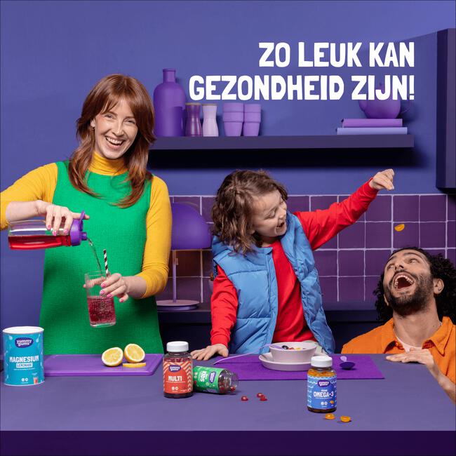 Yummygums Hair Suikervrij 60 stuks