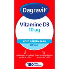 Dagravit Vitamine D pearls 10 μg 100 parels