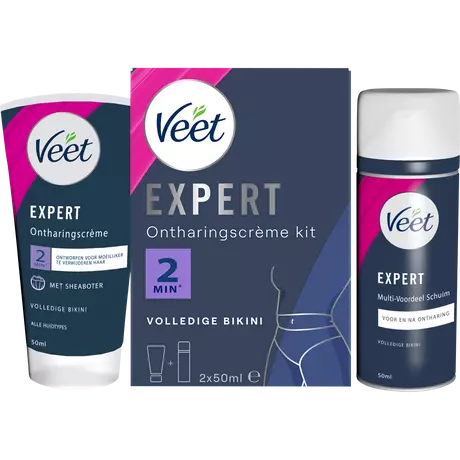 Veet Expert Bikini Ontharingscrème Kit 200 ML