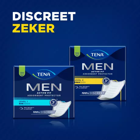 TENA Men Active Fit Absorbant Protector Level 1 Incontinentieverband 12 stuks
