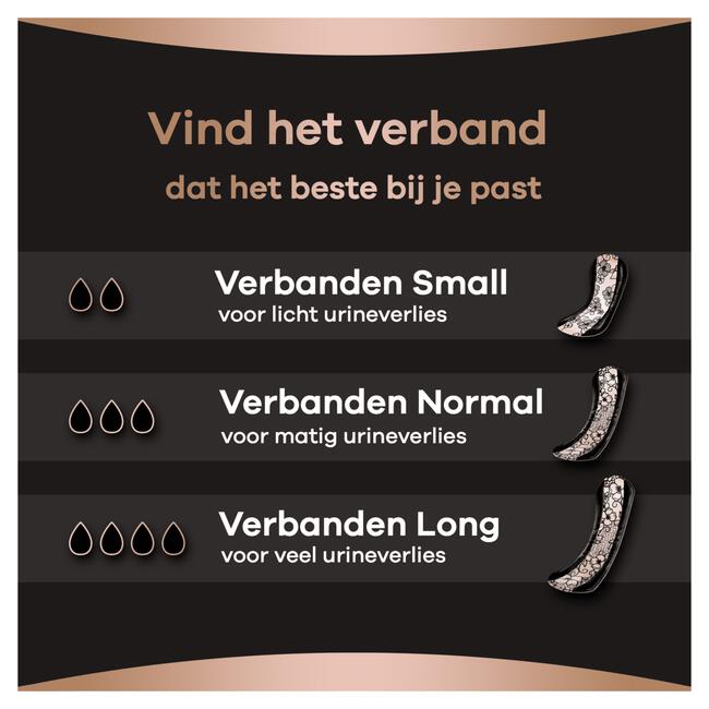 Always Discreet Boutique Urineverlies Verband Long Plus 8 Stuks