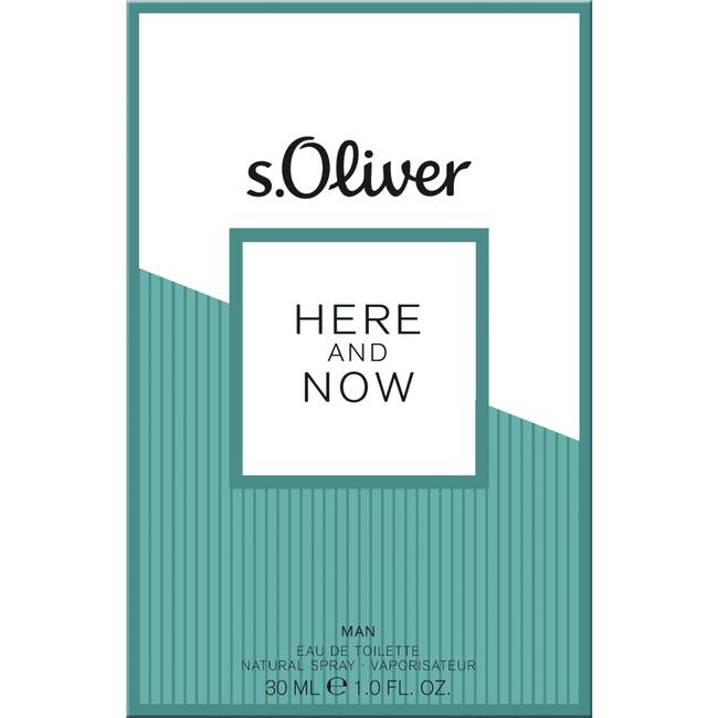 s.Oliver Here & Now Man eau de toilette 30 ML