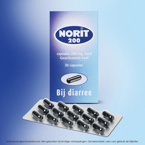 Norit 200 mg 30 Capsules
