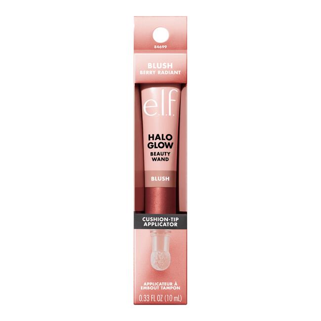 e.l.f. Halo Glow Blush Beauty Wand Berry Radiant