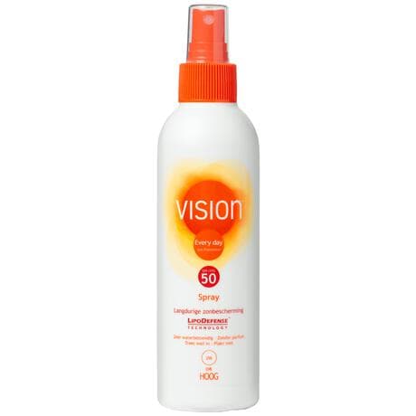 Vision Zonnebrand SPF50 Spray 180 ML