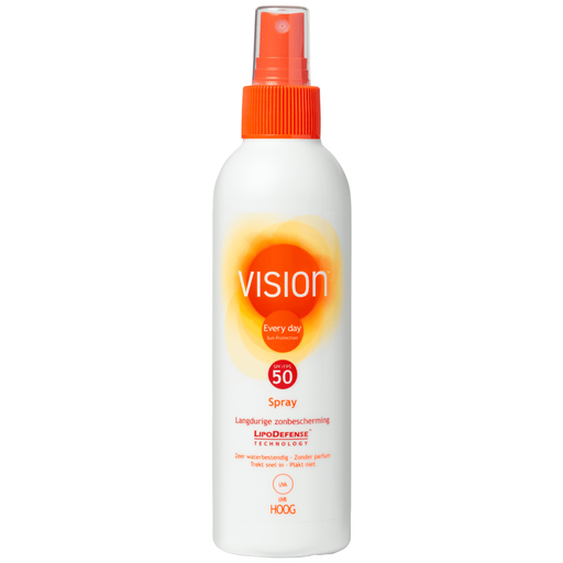 Vision Zonnebrand SPF50 Spray 180 ML
