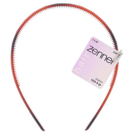 Zenner Diadeem�Small�Strass 10mm Bruin