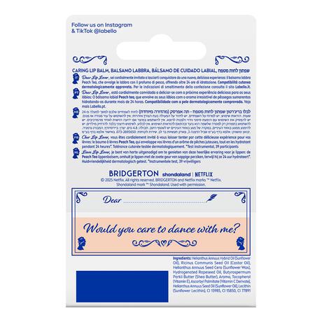 Labello Peach Tea Bridgerton Limited Edition 1 Stuk