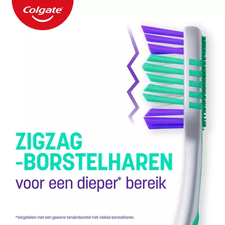 Colgate ZigZag Soft Tandenborstels 3 stuks