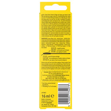 Got2B Glued 4 Brows & Edges Donkerbruin 16 ML