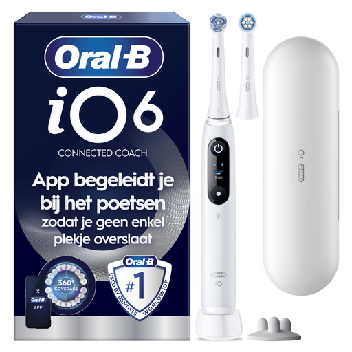 Oral-B iO 6S Wit Elektrische Tandenborstel