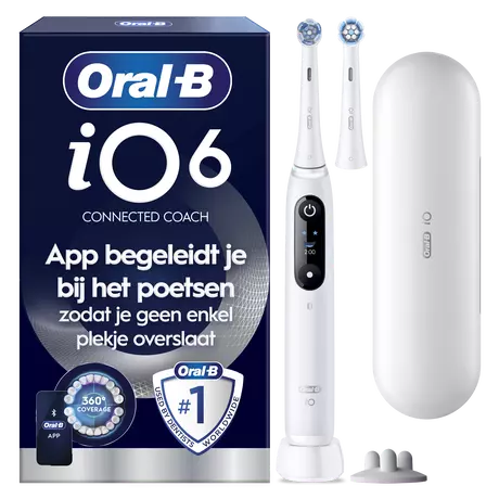 Oral-B iO 6S Wit Elektrische Tandenborstel 