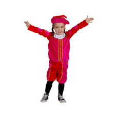 Pietenpak Roze Rood 98 - 110 cm