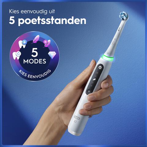 Oral-B iO 5s Wit Elektrische Tandenborstel 