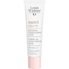 Louis Widmer Nutriderm Getinte Dagverzorging SPF20 Naturel 01 Zonder Parfum 30 ML