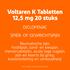Voltaren K 12,5 MG Pijnstiller Omhulde Tabletten Diclofenac-Kalium 20 stuks