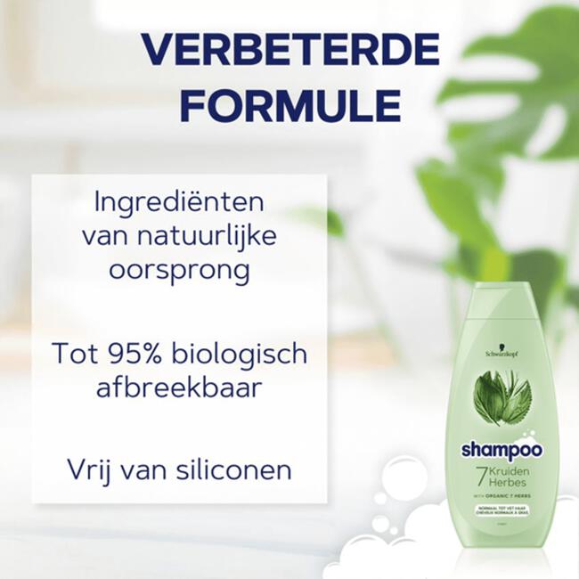Schwarzkopf 7 Kruiden Shampoo 400 ML