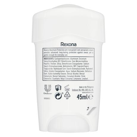 Rexona Woman Maximum Protection Clean Scent Deodorant Stick 45 ML