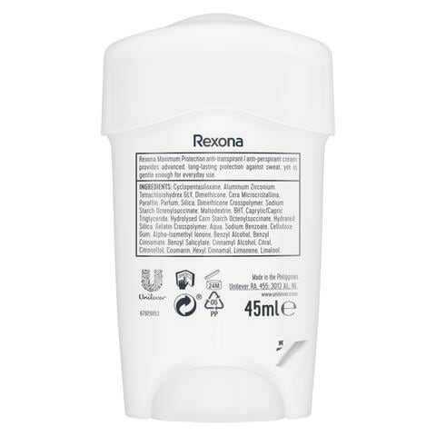 Rexona Woman Maximum Protection Clean Scent Deodorant Stick 45 ML