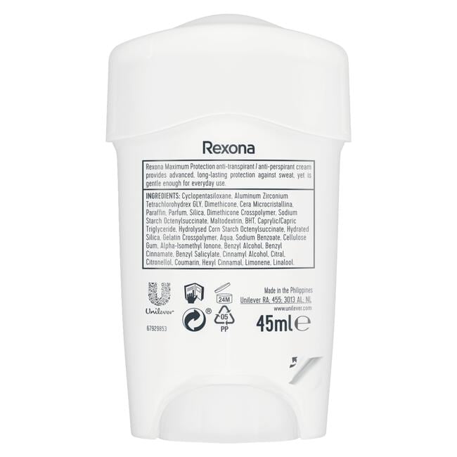 Rexona Woman Maximum Protection Clean Scent Deodorant Stick 45 ML