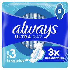 Always Maandverband Ultra Day Long Plus Wings 9 stuks