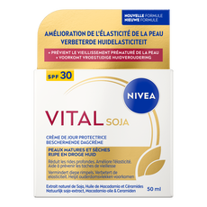 NIVEA Vital Soja Verstevigende Dagcrème SPF 30 Oudere Huid 50 ML