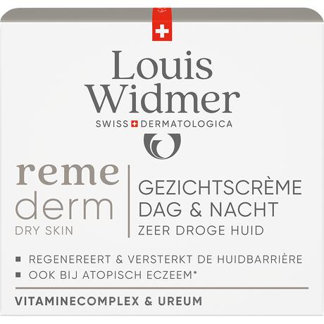 Louis Widmer Remederm Gezichtscrème Dag & Nacht Licht Geparfumeerd 50 ML