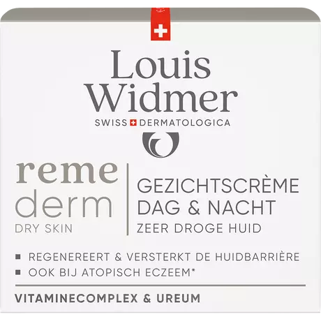 Louis Widmer Remederm Gezichtscrème Dag & Nacht Licht Geparfumeerd 50 ML