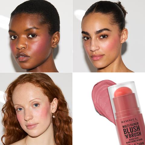 Rimmel London Multi-Tasker Blush'N'Brush Stick Coral Dust 8 g