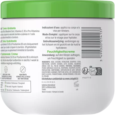 Cetaphil Hydraterende Creme 453 GR