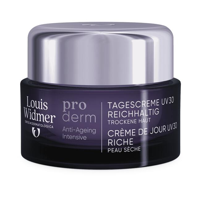 Louis Widmer Proderm Dagcrème SPF30 Rijke Textuur Licht Geparfumeerd 50ML