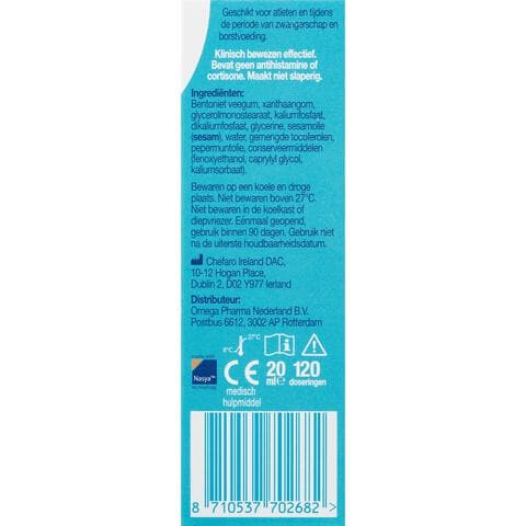 Prevalin Direct Hooikoorts Neusspray 20 ML