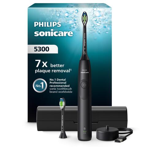 Philips Sonicare Elektrische Tandenborstel 5300 series zwart HX7101/03