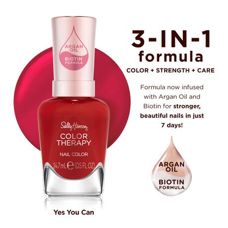 Sally Hansen Color Therapy Nagellak - Rood - 350 Yes&nbsp;You Can