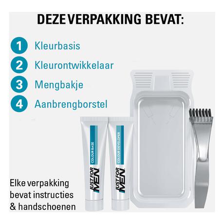 Just For Men Snor & Baard Donkerbruin M45