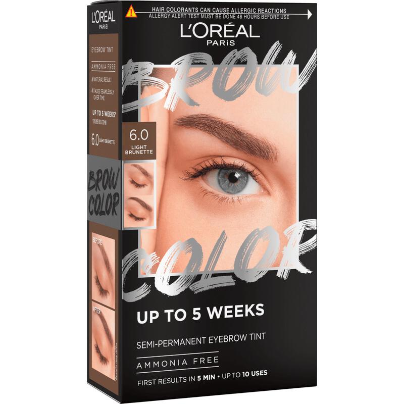 L'Oréal Paris Brow Color Wenkbrauwverf 6.0 Light Brunette 30 ML