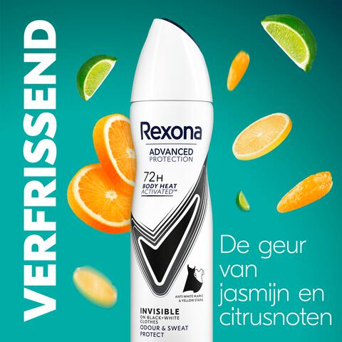 Rexona Woman Advanced Protection Invisible B&W Deodorant Spray 150 ML